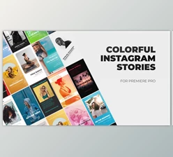 Download Colorful Instagram Stories for Premiere Pro (Videohive 33461239)