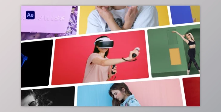 Download Multi Screen Grid Transitions (Videohive 34329331) - AE Project