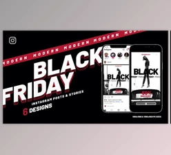 Download Black Friday Instagram Promo V72 (Videohive 34348657) - AE Project