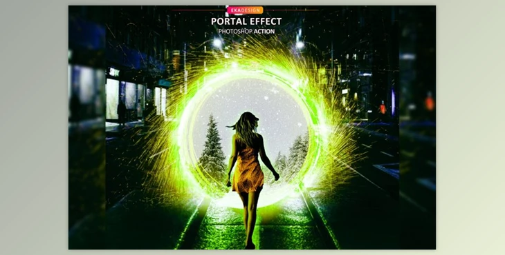 Download Portal Effect Photoshop Action CreativeMarket-6461490 (PAT, ATN)