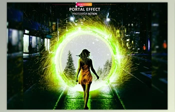 Download Portal Effect Photoshop Action <span class='badge badge-warning'>CreativeMarket-6461490</span> (PAT, ATN)