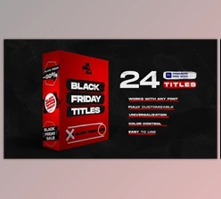 Download Black Friday Titles | Premiere Pro (Videohive 34274187) - PR Project