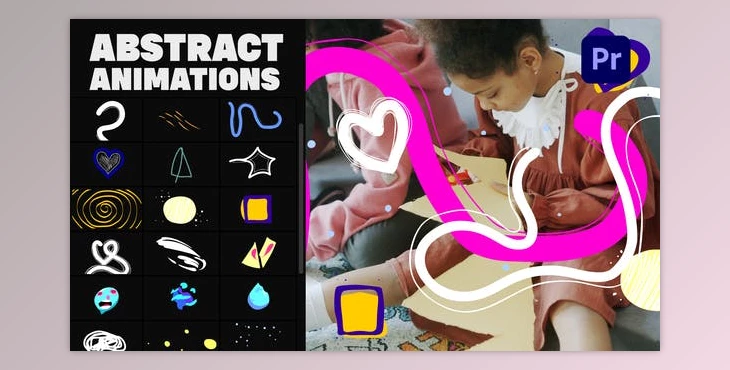 Download Abstract Animations Pack 03 | Premiere Pro MOGRT (Videohive 34288228)