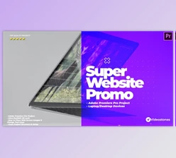 Download Super Website Promo - Web Showcase Video Premiere Pro (Videohive 34396861)