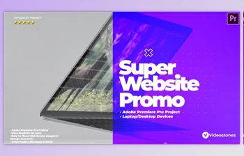 Download <span class='badge badge-warning'>Super</span> Website Promo - Web Showcase Video Premiere Pro (Videohive 34396861)