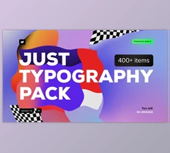 Download Just Typography Pack for Premiere Pro (Videohive 34410712) - PR Project
