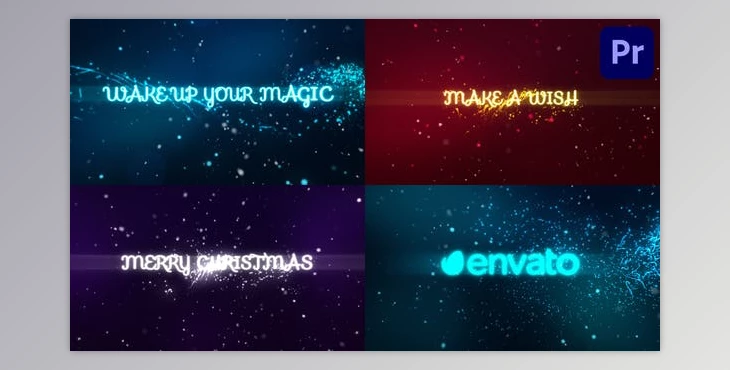 Download Holiday Magic Greetings | Premiere Pro MOGRT (Videohive 34425109)