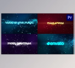 Download Holiday Magic Greetings | Premiere Pro MOGRT (Videohive 34425109)