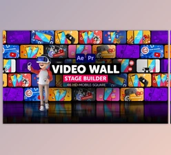 Download Video Wall Stage Builder (Videohive 34153157) - AE Project