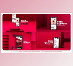 Download Videohive Red 3d Application Promo 34368782