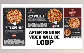 Download <span class='badge badge-warning'>Pizza</span> Restaurant Bar Menu (Videohive 33841744) - AE Project