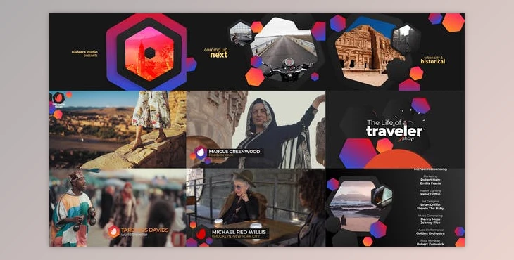 Download Urban Hexagon Broadcast Set (Videohive 31253370) - AE Project