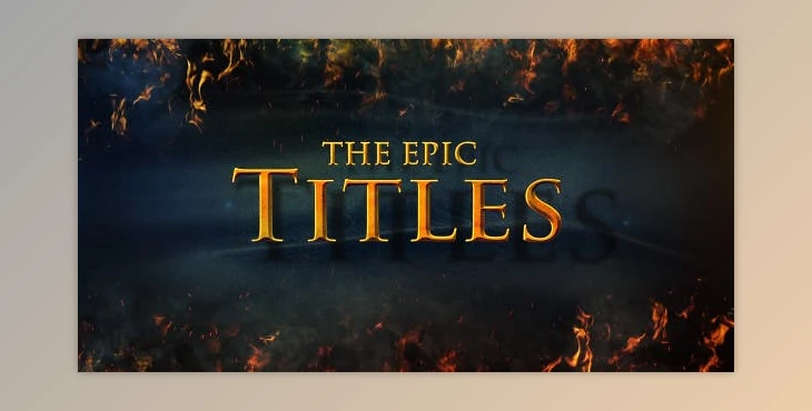 Download The Epic Titles (Videohive 14674022) - AE Project