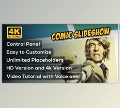 Download Comic Slideshow Opener (Videohive 19298254) - AE Project