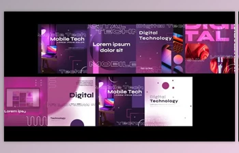 Download Digital Technology Post Social <span class='badge badge-warning'>Media</span> (Videohive 34418604) - AE Project
