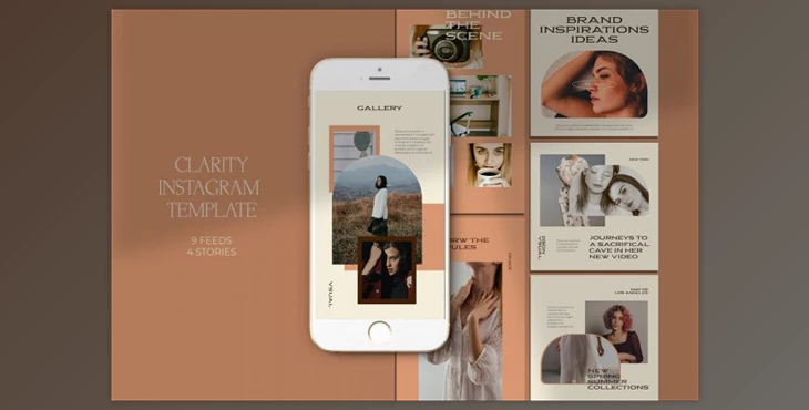 Download Clarity Instagram Templates (PSD)