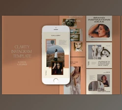 Download Clarity Instagram | Canva & PSD CreativeMarket 5113720