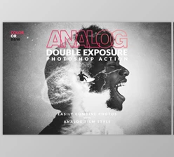 Download Analog Double Exposure Action (atn, pat, txt)