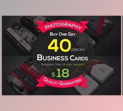 Download 40 Photography Business Cards Bundle 