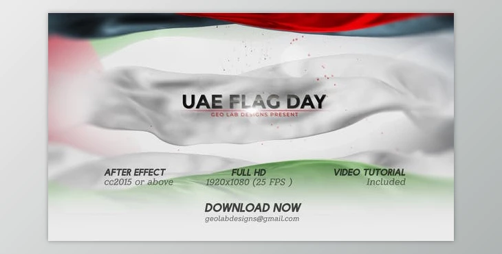 Download UAE Flag Day l Memorial Day l National Day l Independence Day (Videohive 34437335) - AE Project