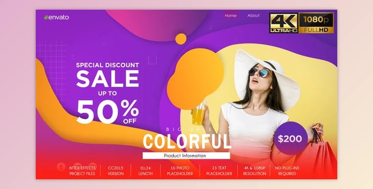 Download Product Promo | Special Colorful Sale B184 (Videohive 34457423) - AE Project