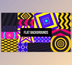 Download Flat Backgrounds (Videohive 34463188) - AE Project