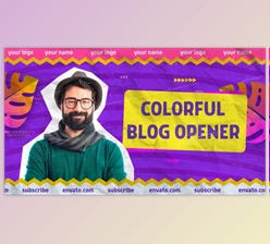 Download Colorful Blog Opener (Videohive 34156613) - AE Project