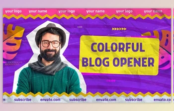 Download Colorful Blog Opener (Videohive <span class='badge badge-warning'>34156613</span>) - AE Project