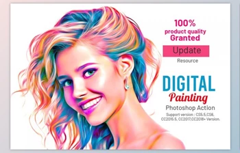 Download Digital <span class='badge badge-warning'>Painting</span> Photoshop Action (ATN)