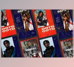 Download Xylines Instagram Templates (PSD)
