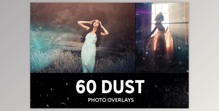 Download 60 Floating Dust Photo Overlays (JPG, ATN, PDF)