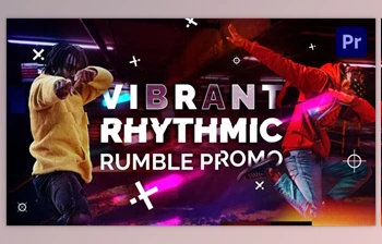 Download Vibrant Rhythmic <span class='badge badge-warning'>Rumble</span> Promo | Mogrt (Videohive 34332999)