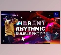 Download Vibrant Rhythmic Rumble Promo | Mogrt (Videohive 34332999)