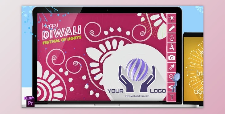 Download Diwali Festive Digital Card (Videohive 34145233) - PR Project