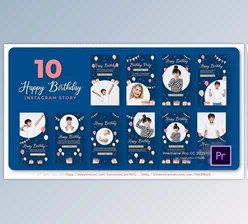 Download Happy Birthday | Instagram Story Pack (Videohive 34406416)