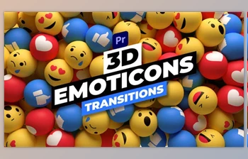 Download <span class='badge badge-warning'>3D</span> Emoticons Transitions for Premiere Pro (Videohive 34340096)