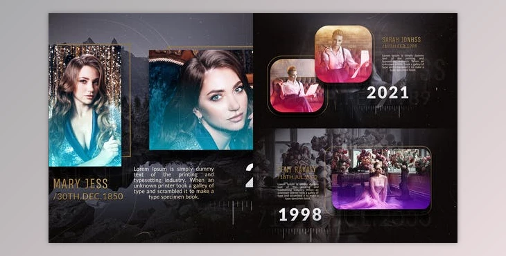 Download History Timeline (Videohive 33040314) - AE Project