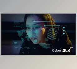 Download Cyber HUD 50 Elements (Videohive 33497764) - AE Project