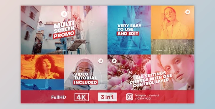 Download Multi Screen Promo (Videohive 33813059) - AE Project