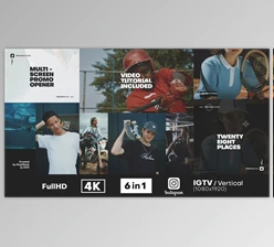 Download Multi Screen Promo Opener (Videohive 31602669) - AE Project