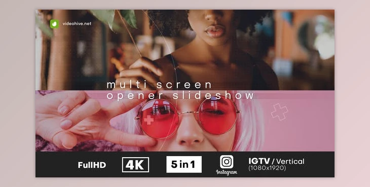 Download Multi Screen Opener Slideshow (Videohive 32622193) - AE Project