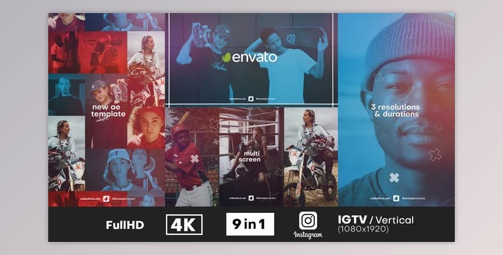 Download Multi Screen Intro Opener (Videohive 31835270) - AE Project
