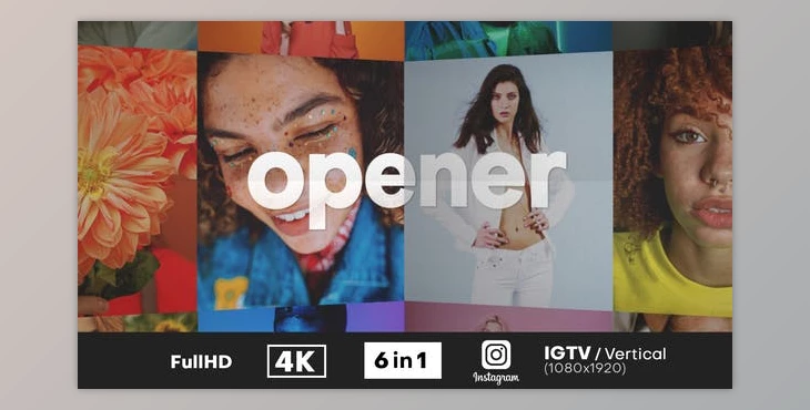 Download Mosaic Multi Photo Opener Intro (Videohive 32523459) - AE Project