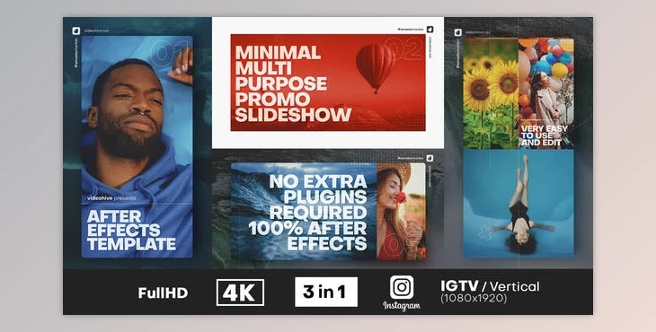 Download Minimal Promo Slideshow (Videohive 31469485) - AE Project