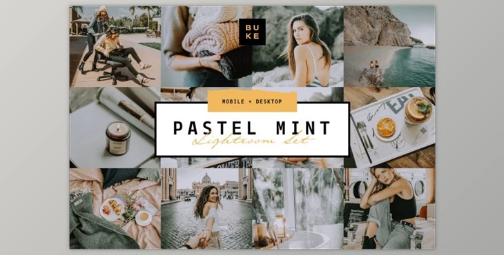Download Pastel Mint 4 Lightroom Preset Pack (Mob, Desk)