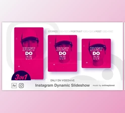 Download Instagram Dynamic Slideshow (Videohive 34347903) - AE Project