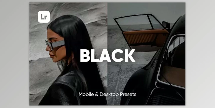 Download 5 Black Lightroom Presets 6453389 (Mob, Desk)