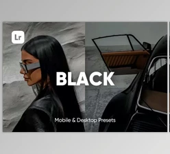 Download 5 Black Lightroom Presets 6453389 (Mob, Desk)
