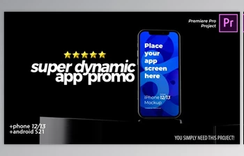 Download <span class='badge badge-warning'>Super</span> Dynamic App Promo - Phone 13 - Android - App Demo Video Premiere Pro (Videohive 33877660)