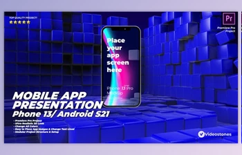 Download Mobile App Presentation - App Promo <span class='badge badge-warning'>Kit</span> - Phone 13 App Demo - App Demonstration Video Premiere Pro (Videohive 33897551)